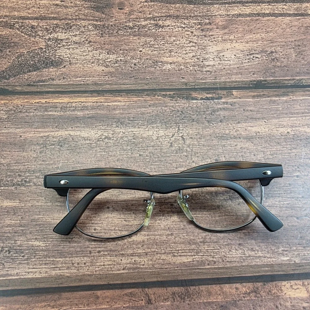Ray-Ban Junior RJ9050S Matte Tortoise Silver Clubmaster Eyeglasses 45-16-125